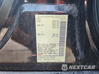 Zdjęcie 12 z 12 samochodu: 2015 NISSAN ALTIMA 2.5 SL VIN:1N4AL3AP6FN861838 - miniatura