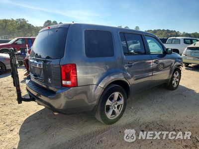 Trzecie zdjęcie samochodu z tyłu: 2012 HONDA PILOT EXL VIN:5FNYF3H61CB006181 - miniatura
