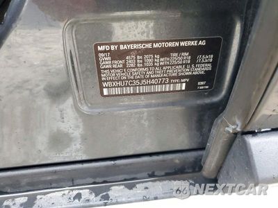 Zdjęcie 13 z 13 samochodu: 2018 BMW X1 SDRIVE28I VIN:WBXHU7C35J5H40773 - miniatura