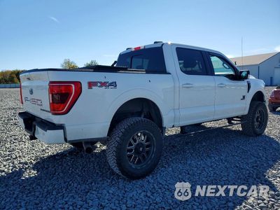 Trzecie zdjęcie samochodu z tyłu: 2021 FORD F150 SUPERCREW VIN:1FTFW1E5XMFB10785 - miniatura