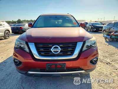 Piąte zdjęcie samochodu w środku: 2017 NISSAN PATHFINDER PLATINUM VIN:5N1DR2MM0HC622099 - miniatura