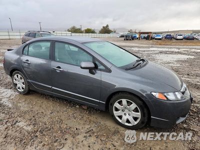 Czwarte zdjęcie samochodu z boku: 2011 HONDA CIVIC LX VIN:2HGFA1F54BH509475 - miniatura