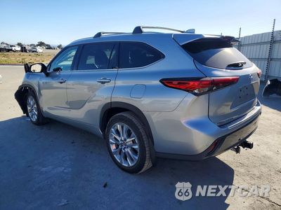 Drugie zdjęcie samochodu z przodu: 2020 TOYOTA HIGHLANDER HYBRID LIMITED VIN:5TDDBRCH1LS006022 - miniatura