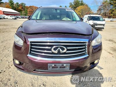 Piąte zdjęcie samochodu w środku: 2013 INFINITI JX35 BASE VIN:5N1AL0MM8DC306341 - miniatura