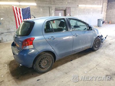 Trzecie zdjęcie samochodu z tyłu: 2011 TOYOTA YARIS BASE VIN:JTDKT4K30B5341421 - miniatura