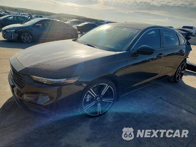 2023 HONDA ACCORD HYBRID SPORT 1HGCY2F52PA008207 - główne zdjęcie licytacji z USA - miniatura