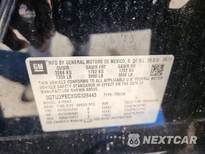 Zdjęcie 12 z 12 samochodu: 2016 GMC SIERRA K1500 DENALI VIN:3GTU2PECXGG328443 - miniatura