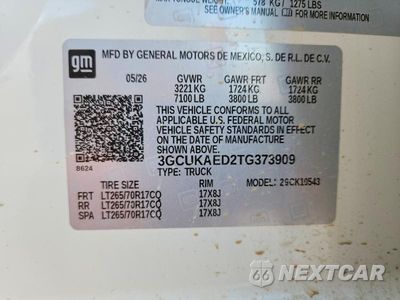 Zdjęcie 12 z 12 samochodu: 2026 CHEVROLET SILVERADO K1500 VIN:3GCUKAED2TG373909 - miniatura