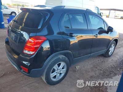 Trzecie zdjęcie samochodu z tyłu: 2021 CHEVROLET TRAX 1LT VIN:KL7CJLSB1MB309185 - miniatura