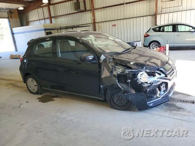 Czwarte zdjęcie samochodu z boku: 2021 MITSUBISHI MIRAGE ES VIN:ML32AUHJ9MH012586 - miniatura