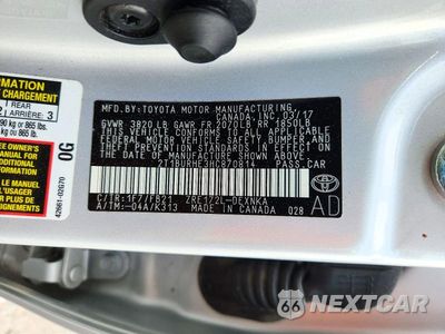 Zdjęcie 13 z 13 samochodu: 2017 TOYOTA COROLLA LE VIN:2T1BURHE3HC870814 - miniatura