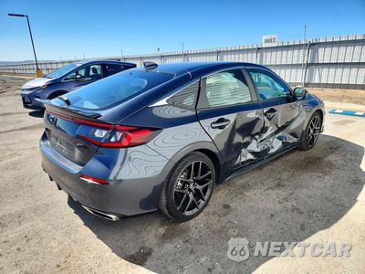 Trzecie zdjęcie samochodu z tyłu: 2024 HONDA CIVIC SPORT TOURING VIN:19XFL1H87RE025662 - miniatura