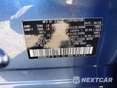 Zdjęcie 14 z 14 samochodu: 2026 SUBARU FORESTER LIMITED VIN:4S4SLSR77T3125376 - miniatura