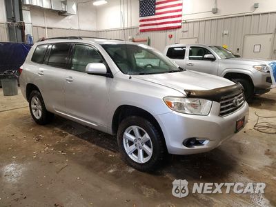 Czwarte zdjęcie samochodu z boku: 2008 TOYOTA HIGHLANDER BASE VIN:JTEES41A882077788 - miniatura