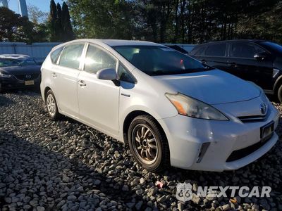 Czwarte zdjęcie samochodu z boku: 2012 TOYOTA PRIUS V THREE VIN:JTDZN3EU0C3077623 - miniatura