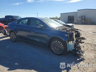 Czwarte zdjęcie samochodu z boku: 2018 FORD FUSION TITANIUM/PLATINUM VIN:3FA6P0D97JR247389 - miniatura