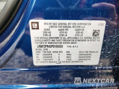 Zdjęcie 14 z 14 samochodu: 2023 BUICK ENVISION ESSENCE VIN:LRBFZPR42PD189055 - miniatura