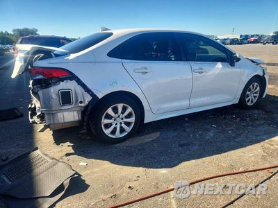 Trzecie zdjęcie samochodu z tyłu: 2020 TOYOTA COROLLA LE VIN:JTDEPRAE8LJ001623 - miniatura