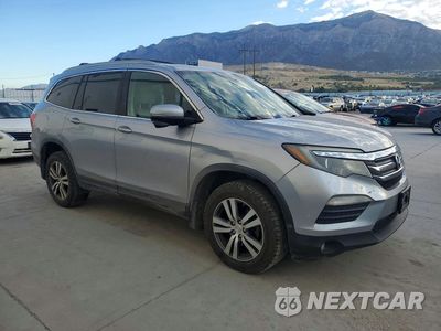 Czwarte zdjęcie samochodu z boku: 2016 HONDA PILOT EXL VIN:5FNYF6H5XGB124096 - miniatura