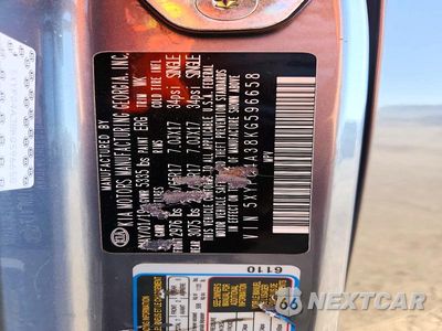 Zdjęcie 13 z 13 samochodu: 2019 KIA SORENTO L VIN:5XYPG4A38KG596658 - miniatura