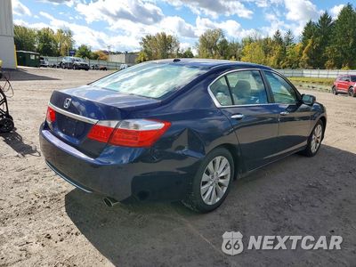 Trzecie zdjęcie samochodu z tyłu: 2013 HONDA ACCORD EXL VIN:1HGCR2F88DA156431 - miniatura