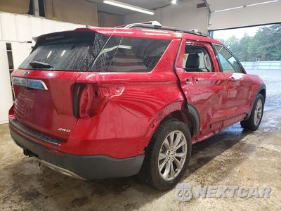Trzecie zdjęcie samochodu z tyłu: 2023 FORD EXPLORER XLT VIN:1FMSK8DH6PGA53462 - miniatura