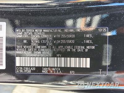 Zdjęcie 14 z 14 samochodu: 2026 TOYOTA GRAND HIGHLANDER HYBRID MAX LIMITED VIN:5TDADAB56TS033478 - miniatura