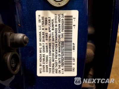 Zdjęcie 13 z 13 samochodu: 2014 HONDA CIVIC LX VIN:19XFB2F52EE270350 - miniatura
