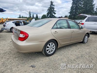 Trzecie zdjęcie samochodu z tyłu: 2003 TOYOTA CAMRY XLE VIN:JTDBE32K630151844 - miniatura