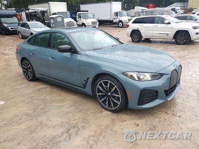 Czwarte zdjęcie samochodu z boku: 2025 BMW I4 XDRIVE 40 VIN:WBY43HD0XSFU78961 - miniatura