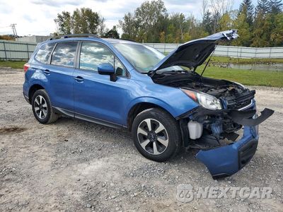 Czwarte zdjęcie samochodu z boku: 2017 SUBARU FORESTER 2.5I PREMIUM VIN:JF2SJAEC9HH521098 - miniatura