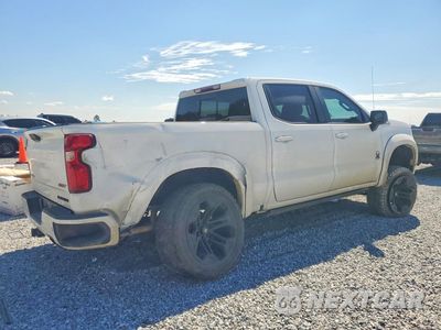 Trzecie zdjęcie samochodu z tyłu: 2023 CHEVROLET SILVERADO K1500 RST VIN:1GCUDEED3PZ299519 - miniatura