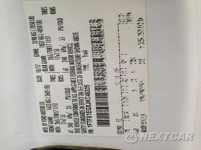 Zdjęcie 12 z 12 samochodu: 2018 FORD F150 SUPER CAB VIN:1FTFX1EGXJKC46335 - miniatura