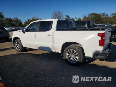 Drugie zdjęcie samochodu z przodu: 2021 CHEVROLET SILVERADO K1500 LT VIN:1GCUYDED9MZ136710 - miniatura
