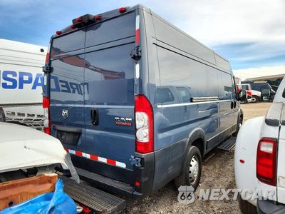 Trzecie zdjęcie samochodu z tyłu: 2021 RAM PROMASTER 3500 DELIVERY VAN VIN:3C6FRVJGXME501037 - miniatura