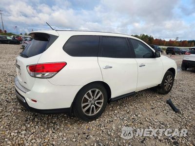 Trzecie zdjęcie samochodu z tyłu: 2014 NISSAN PATHFINDER S VIN:5N1AR2MM4EC608608 - miniatura
