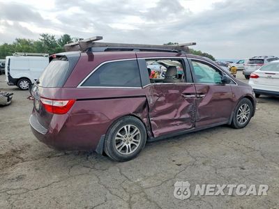 Trzecie zdjęcie samochodu z tyłu: 2011 HONDA ODYSSEY EXL VIN:5FNRL5H64BB093985 - miniatura