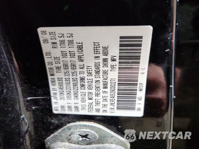 Zdjęcie 13 z 13 samochodu: 2009 HONDA CR-V EX VIN:JHLRE48529C003271 - miniatura