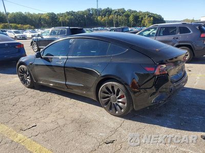 Drugie zdjęcie samochodu z przodu: 2023 TESLA MODEL 3 VIN:5YJ3E1EC2PF671981 - miniatura