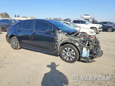 Czwarte zdjęcie samochodu z boku: 2021 TOYOTA COROLLA LE VIN:JTDEAMDE7MJ012646 - miniatura