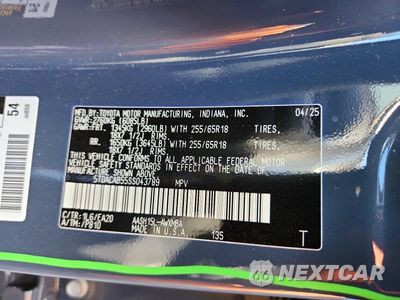 Zdjęcie 14 z 14 samochodu: 2025 TOYOTA GRAND HIGHLANDER HYBRID XLE VIN:5TDACAB55SS043789 - miniatura
