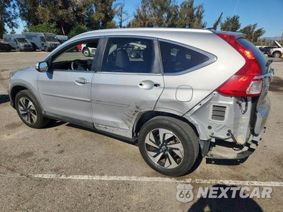 Drugie zdjęcie samochodu z przodu: 2015 HONDA CR-V TOURING VIN:5J6RM3H97FL022191 - miniatura