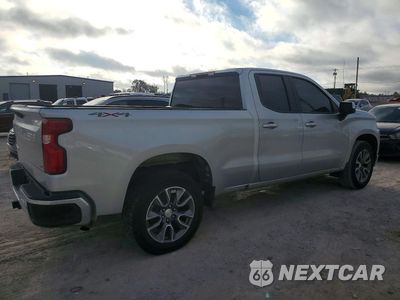 Trzecie zdjęcie samochodu z tyłu: 2019 CHEVROLET SILVERADO K1500 LT VIN:1GCRYDED6KZ288138 - miniatura