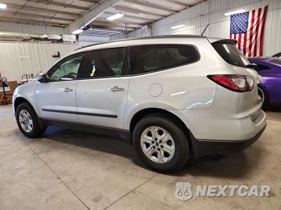 Drugie zdjęcie samochodu z przodu: 2017 CHEVROLET TRAVERSE LS VIN:1GNKRFED3HJ176356 - miniatura