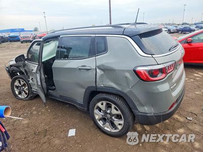 Drugie zdjęcie samochodu z przodu: 2020 JEEP COMPASS LIMITED VIN:3C4NJDCBXLT244706 - miniatura