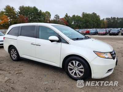 Czwarte zdjęcie samochodu z boku: 2016 HONDA ODYSSEY EXL VIN:5FNRL5H64GB105110 - miniatura