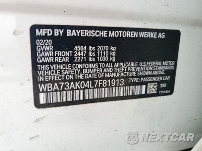 Zdjęcie 12 z 12 samochodu: 2020 BMW 228XI VIN:WBA73AK04L7F81913 - miniatura