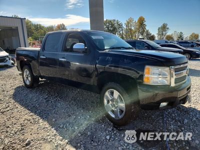 Czwarte zdjęcie samochodu z boku: 2011 CHEVROLET SILVERADO K1500 LTZ VIN:3GCPKTE32BG191075 - miniatura