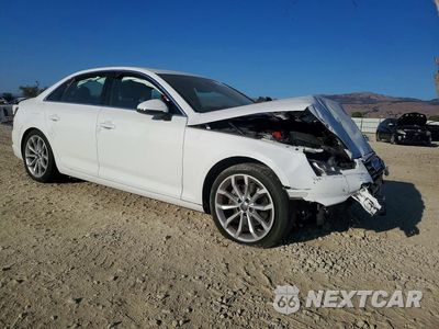 Czwarte zdjęcie samochodu z boku: 2019 AUDI A4 PREMIUM VIN:WAUGMAF43KA023513 - miniatura