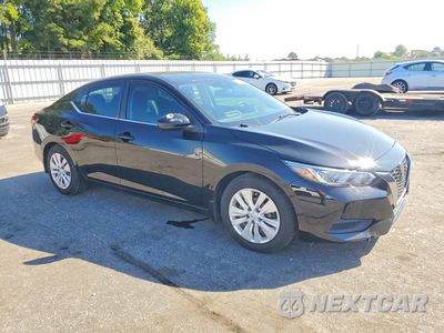 Czwarte zdjęcie samochodu z boku: 2022 NISSAN SENTRA S VIN:3N1AB8BV0NY225086 - miniatura
